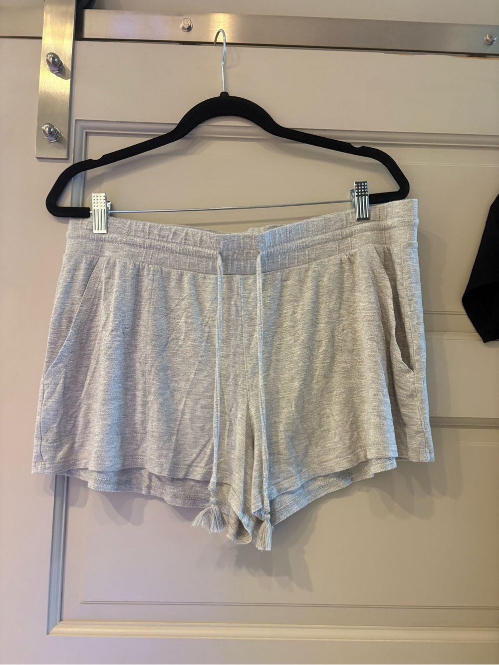 Light Gray Women’s Lounge Shorts - Comfortable Sleepwear